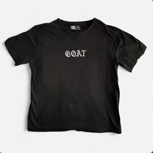 22nd Street GOAT Black T-Shirt